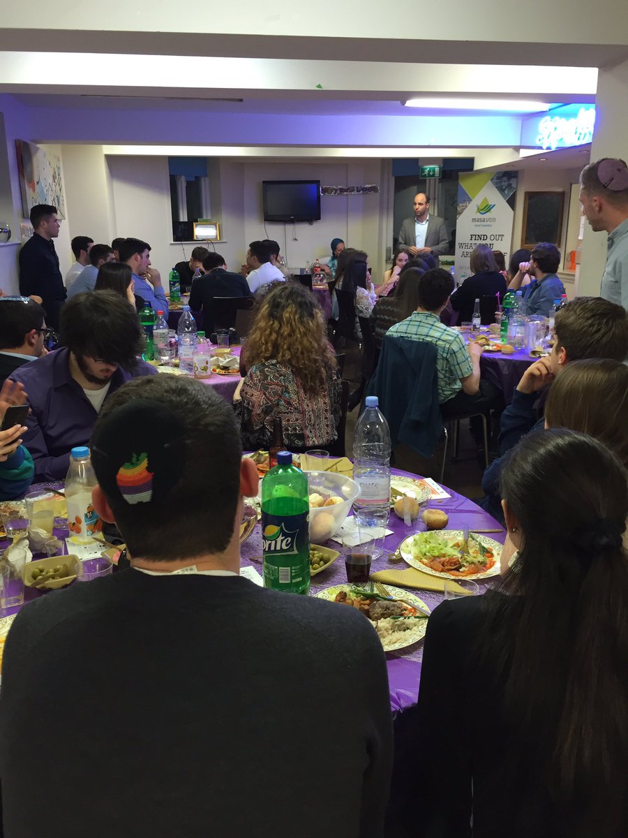 TribeStudent's tweet photo. @leedschaplaincy sharing some final words with the @Leeds_JSoc leavers at #leaversdinner in @leedshillel #nextstep https://t.co/sYeazCfdc5