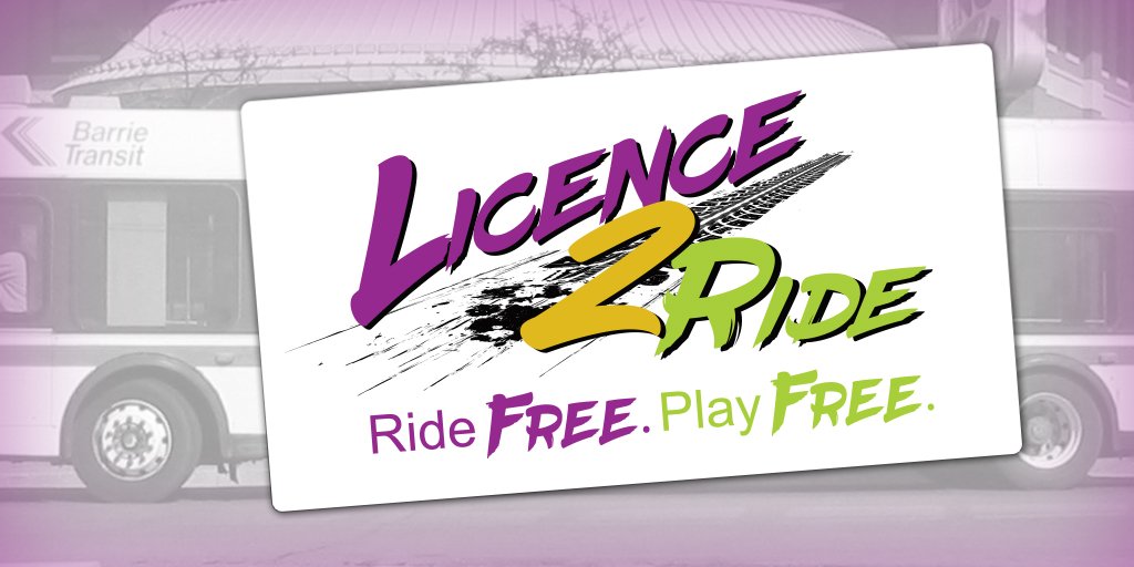 cityofbarrie's tweet photo. If you're age 12–15, get your #Licence2Ride! Free #BarrieTransit &amp; #BarrieRec all summer: https://t.co/fKrU6o001f https://t.co/OODBLo7tr4