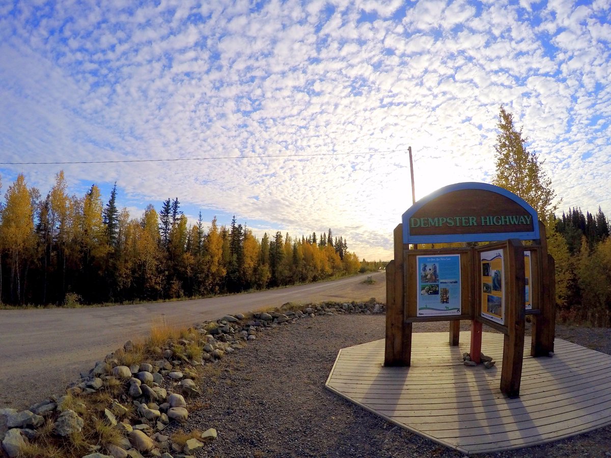 The #DempsterHighway is open! Thanks @GNWT_DOT for your work! Time for adventures! <a href="/spectacularNWT/">Spectacular NWT</a> #westernarctic