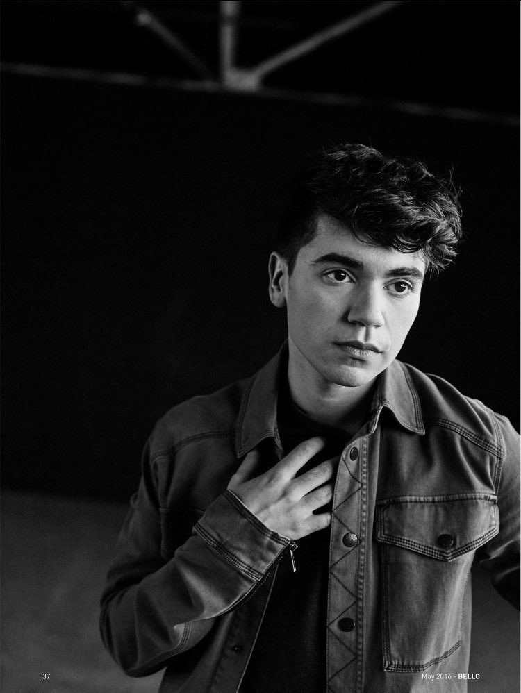 Noahegalvin's tweet photo. Go download my issue of @BELLOmag on their app right meow. 📷: @nhoffmanstudio https://t.co/ZXBfzhLPio