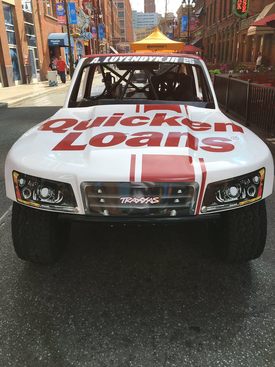 ariejr's tweet photo. The @QuickenLoans #25 is looking good! Here at the street fest to kick off the race weekend. #GTSundown https://t.co/6nbHy1gyHl