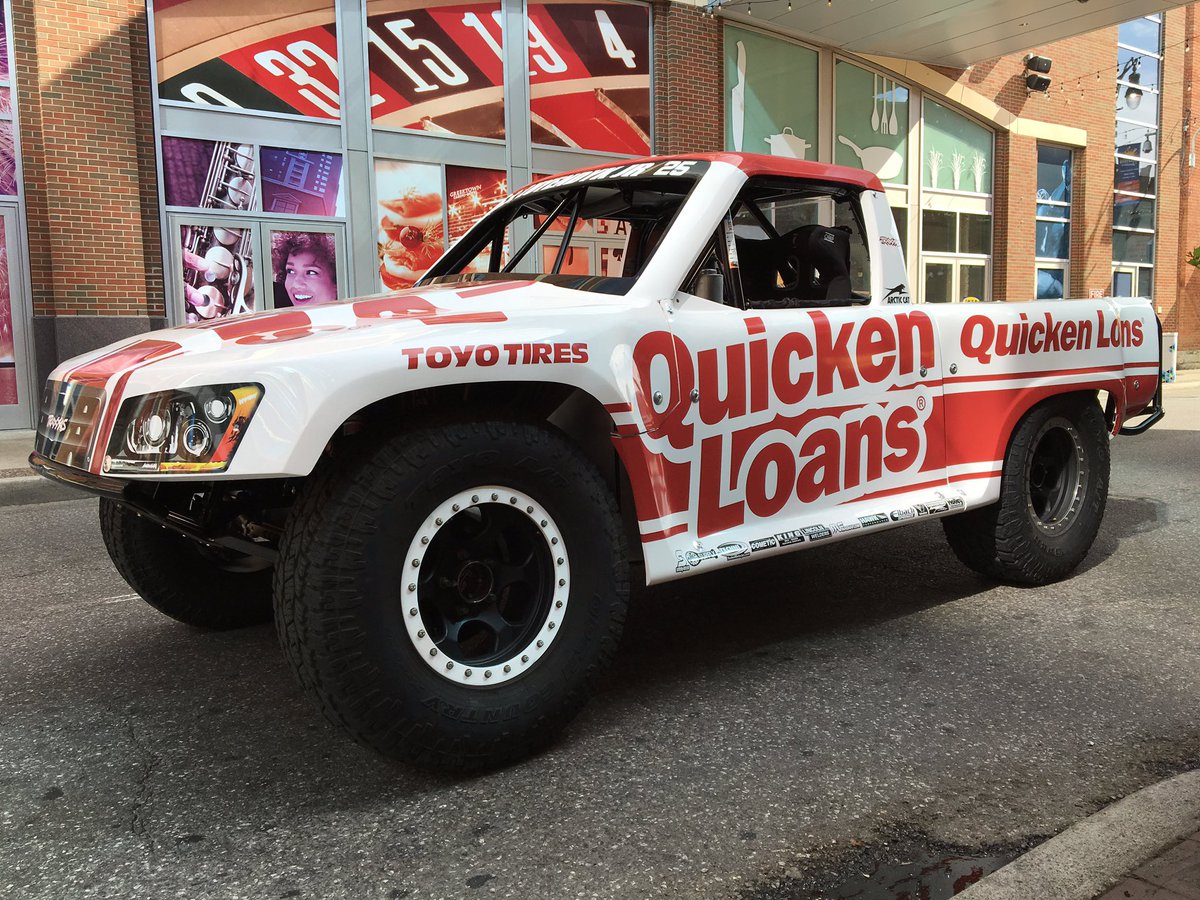 ariejr's tweet photo. The @QuickenLoans #25 is looking good! Here at the street fest to kick off the race weekend. #GTSundown https://t.co/6nbHy1gyHl