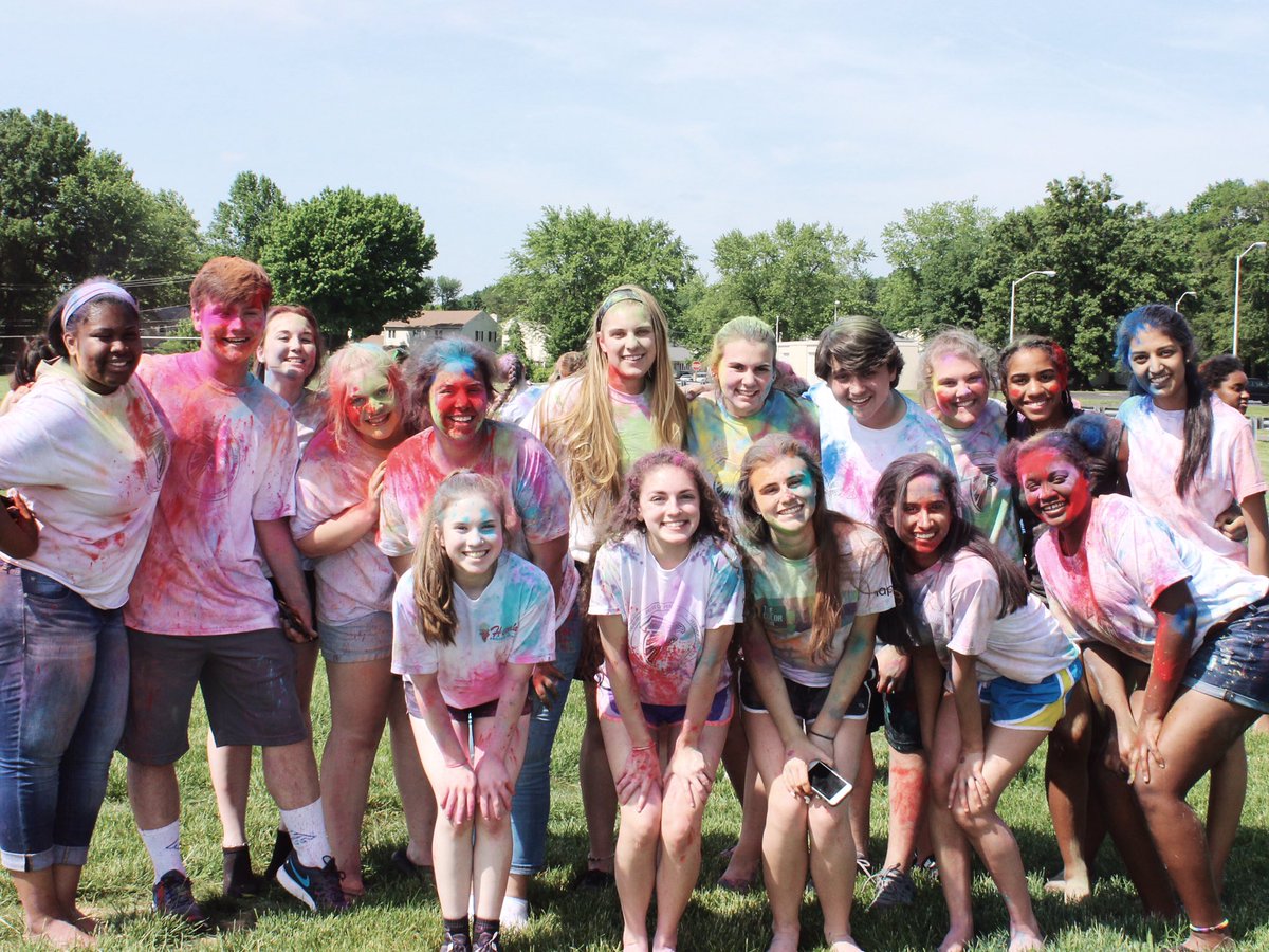 PHSColorFest's tweet photo. Thank you to everyone who came out to celebrate the amazing first annual Festival of Colors! 
💛💙💖💚❤️💜 https://t.co/THFd6cfhIq