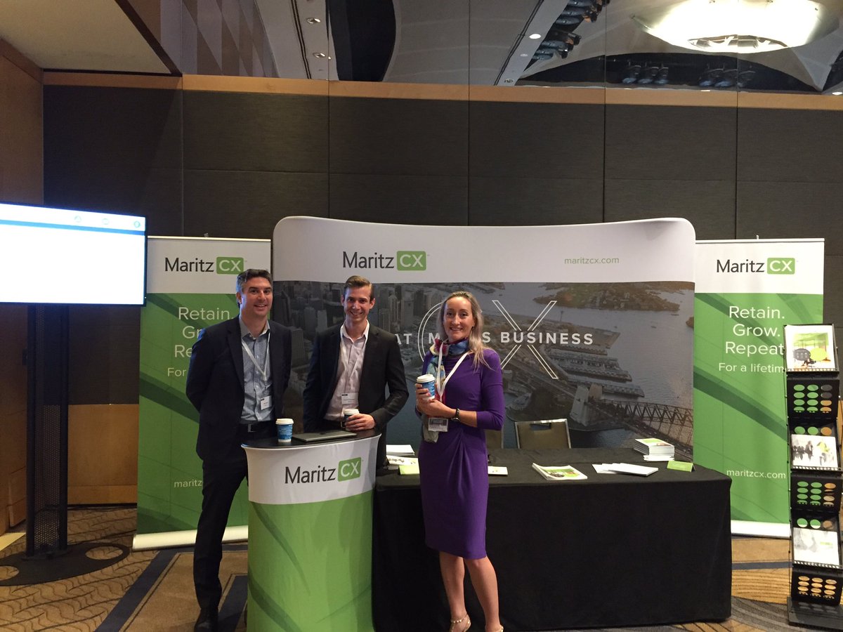The <a href="/MaritzCX/">MaritzCX, An InMoment Company</a> dream team down under