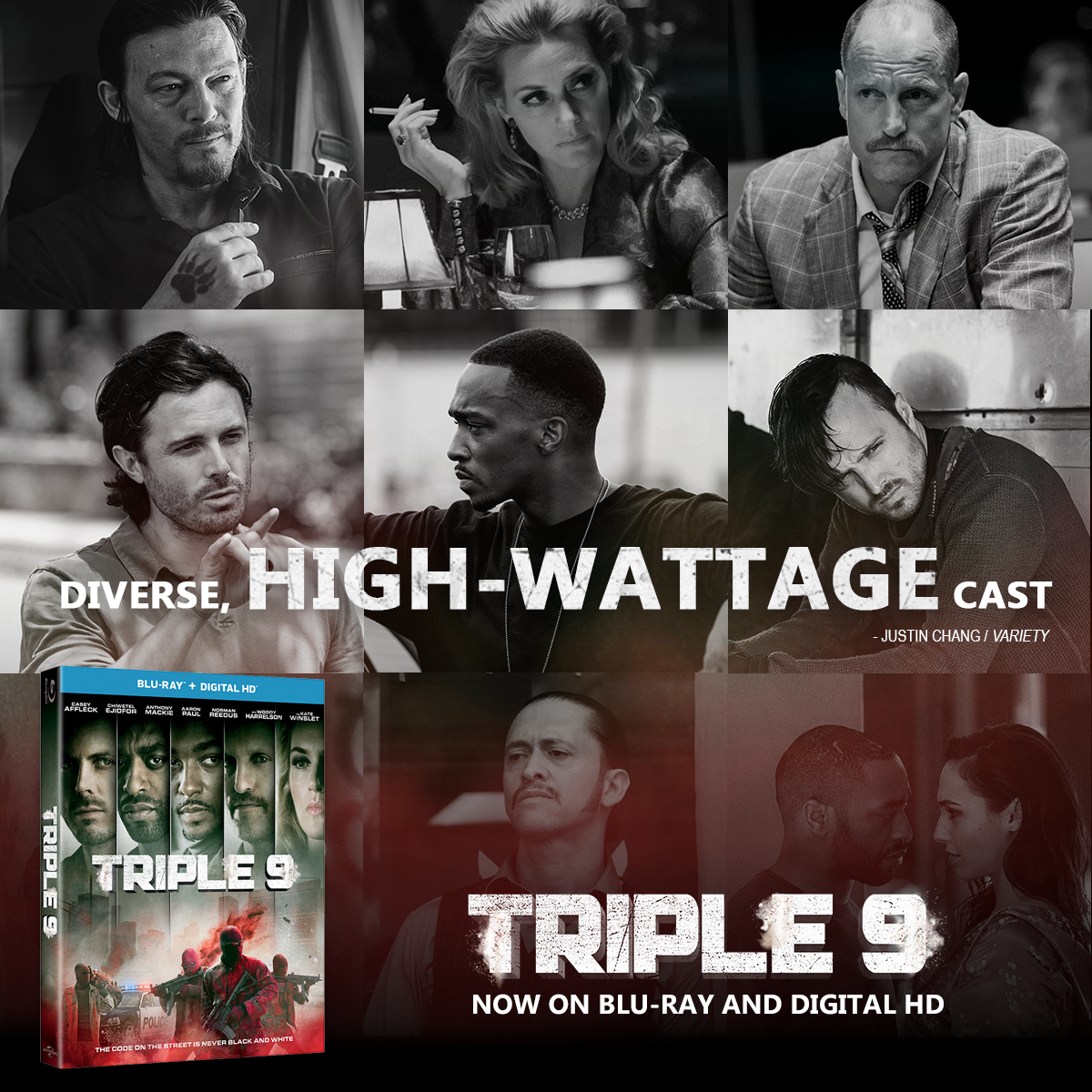 Triple 9 Movie tweet media