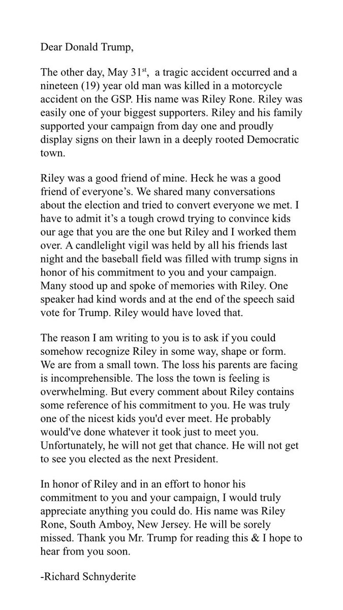 On3Richie's tweet photo. 🚨PLEASE READ THIS!🚨 🇺🇸@realDonaldTrump @IvankaTrump @michaelglassner @CLewandowski_  @TrumpStudentsNJ https://t.co/bKqgvlcT4w
