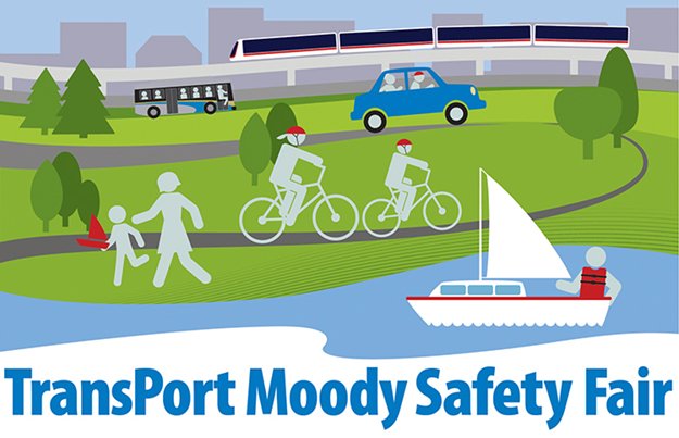TransPort Moody Safety Fair &amp; Bike Rodeo on tomorrow - bring the family! bit.ly/1Uyk9Zw