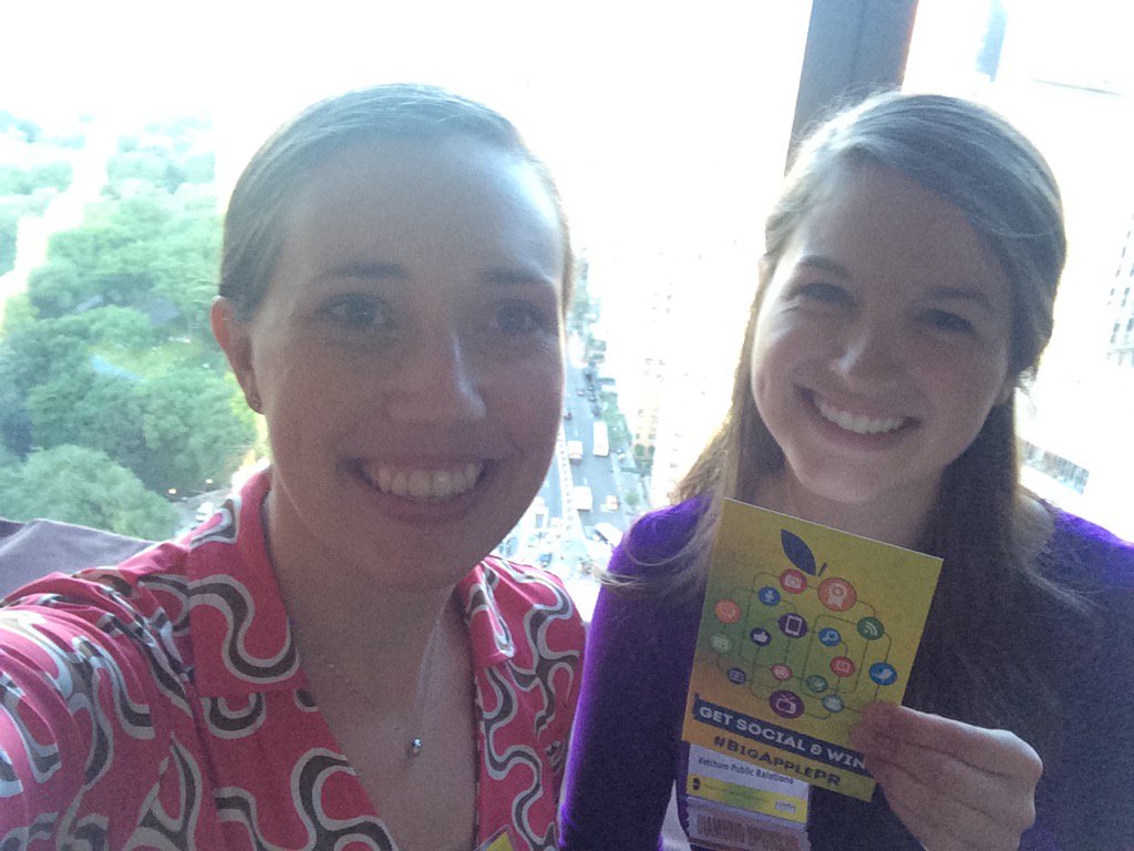 KDarr's tweet image. A great night out at #bigapplepr - Shout out to PRSA-NY marketing committee!