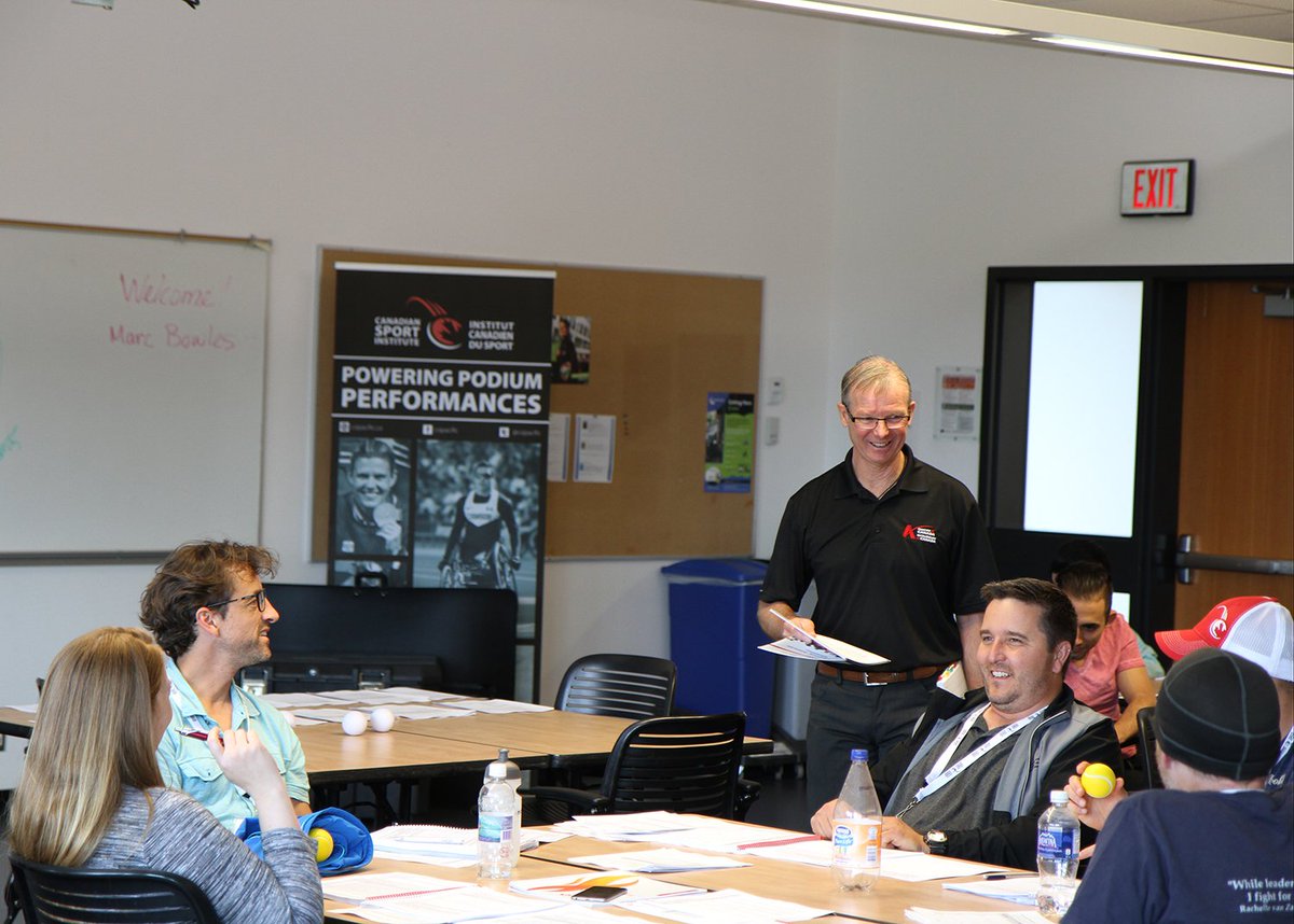 The final course of the SPCC stream at the International Coaching School is underway with Marc Bowles!