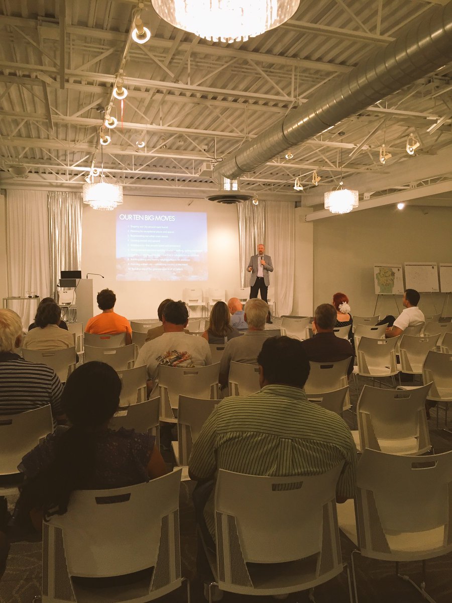 1st of 2 presentation now underway at the #ldnplan Open House (on tonight 6-9pm) at Goodwill 255 Horton St #ldnont