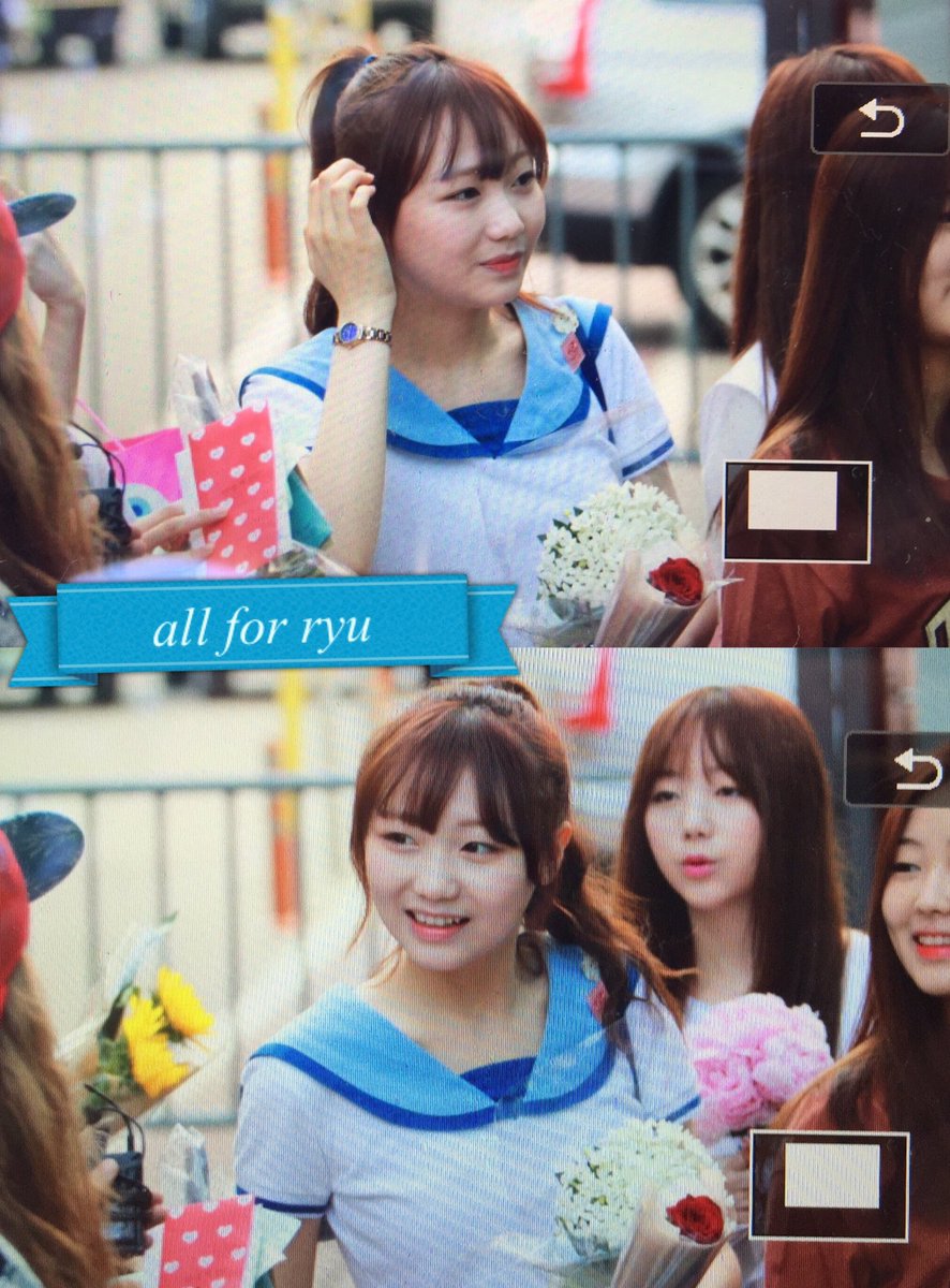 160603 뮤직뱅크 출근 프리뷰 #러블리즈  #류수정 우래기 오늘 왜이렇게 이뻐....?ㅠㅠ😣😣💕