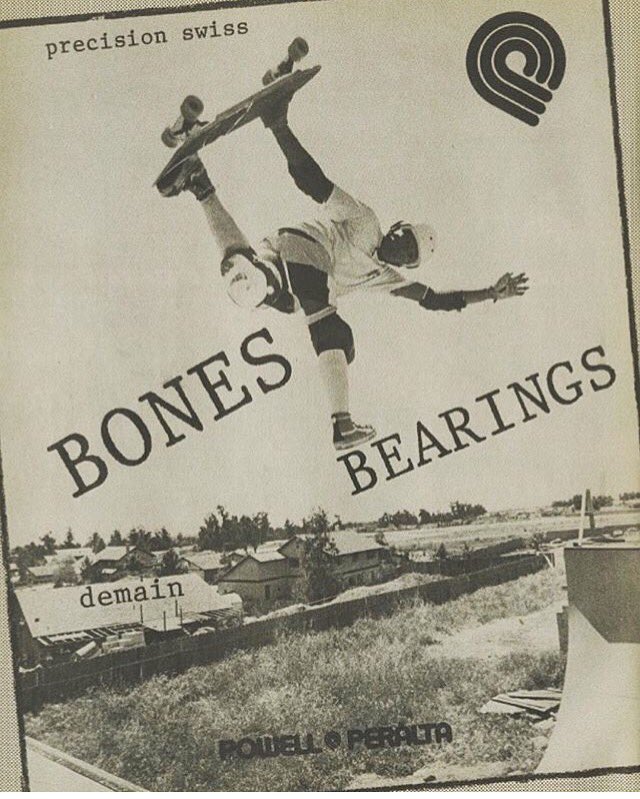 Retro Bones Swiss Bearings Ad