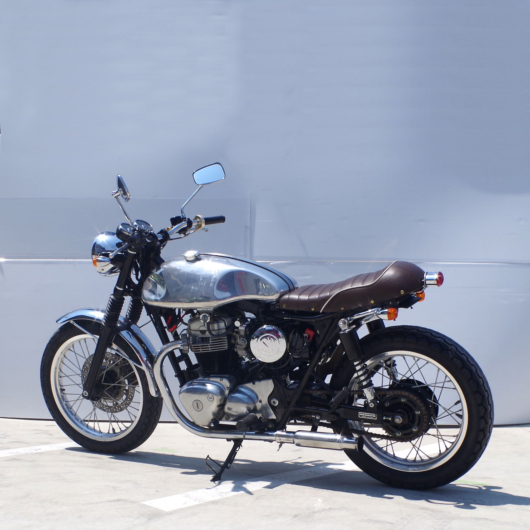 W650用アルミタンク (Webike | BIG CEDAR ビッグシーダー W650用アルミタンク (Webike | BIG CEDAR ビッグシーダー