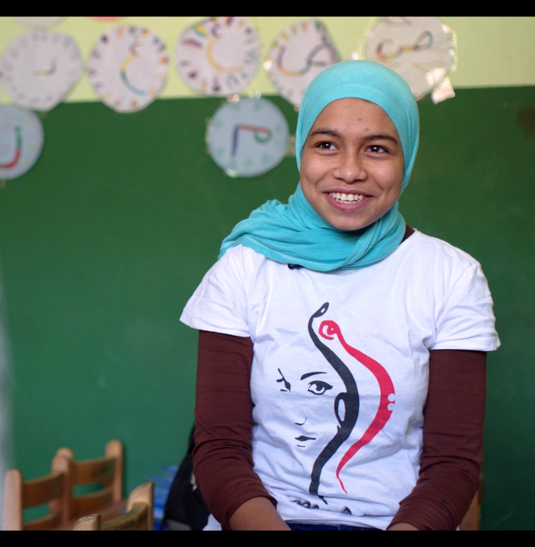 Meet Amany, an aspiring lawyer. Her sis married at 15. Help her break the cycle! <a href="/heyamasr/">‎Heya Masr مصر‎ هي</a> Bit.Ly/GifttoEducate