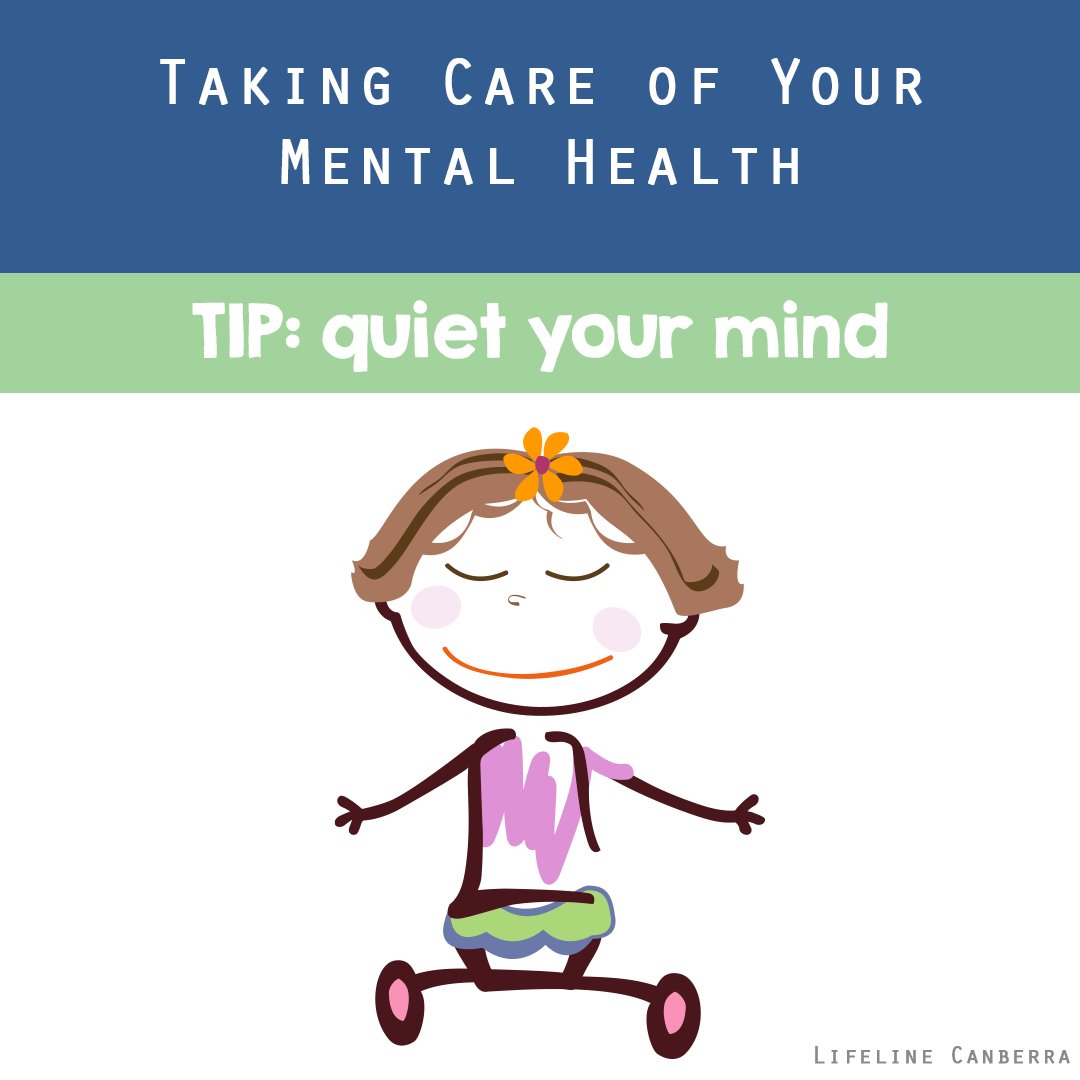 Lifeline_ACT's tweet photo. Taking care of your #mentalhealth 

#wellnesswednesday #mentalhealthawareness #mindfulness https://t.co/sMICsFDKQ2