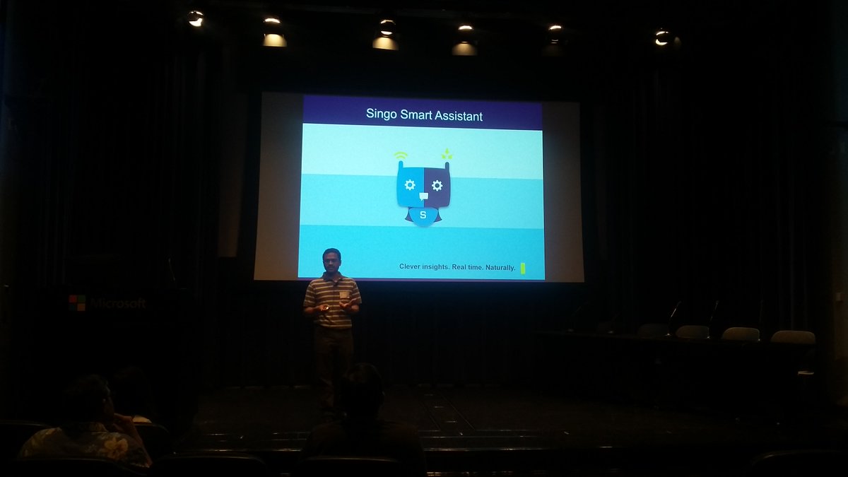 SingolarAI's tweet photo. Arvind at the pre-demo day pitch rehearsal https://t.co/dXNmtTcYhE