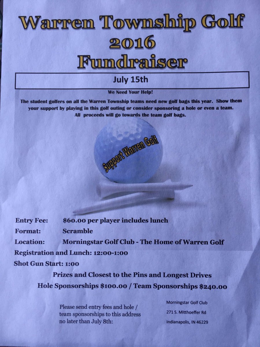 Warren Central Golf tweet media