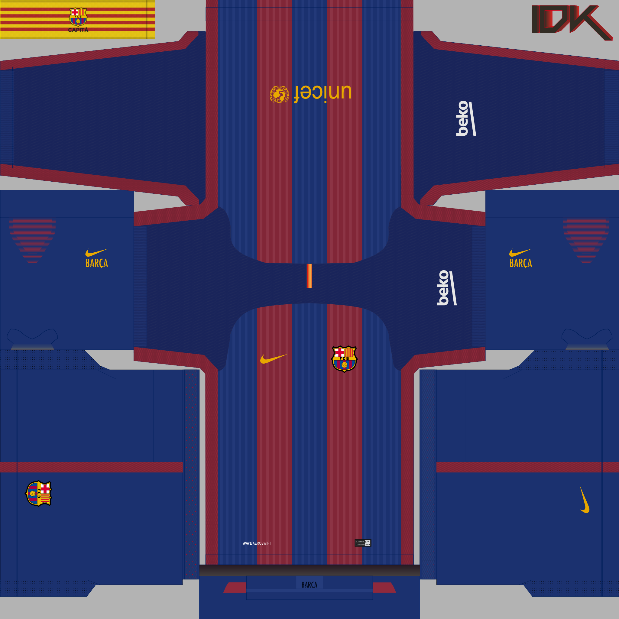 Indra Dian Kurniadi в Твиттере: "Barcelona 16/17 home-kit by