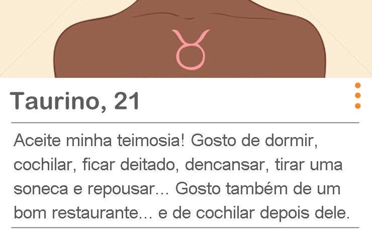 ac1dpanic's tweet image. Perfil no Tinder de Touro: