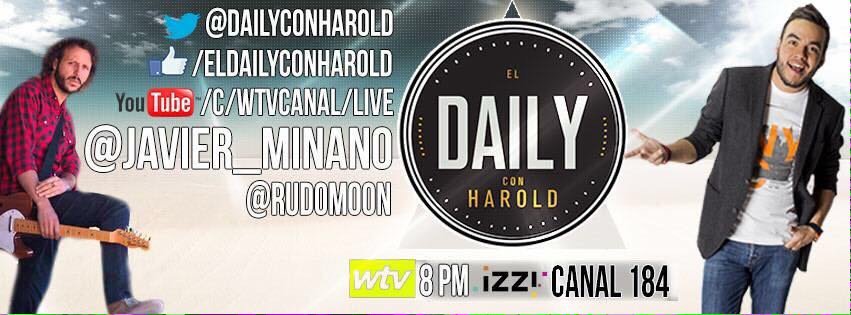 En estos momentos en el programa @dailyconharold por @canal_wtv Que gente más divertida!!!