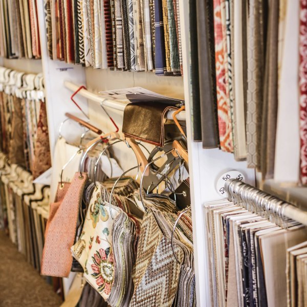 When you have so many fabrics to choose from, the possibilities are endless! #TextileTuesday #interiordesign