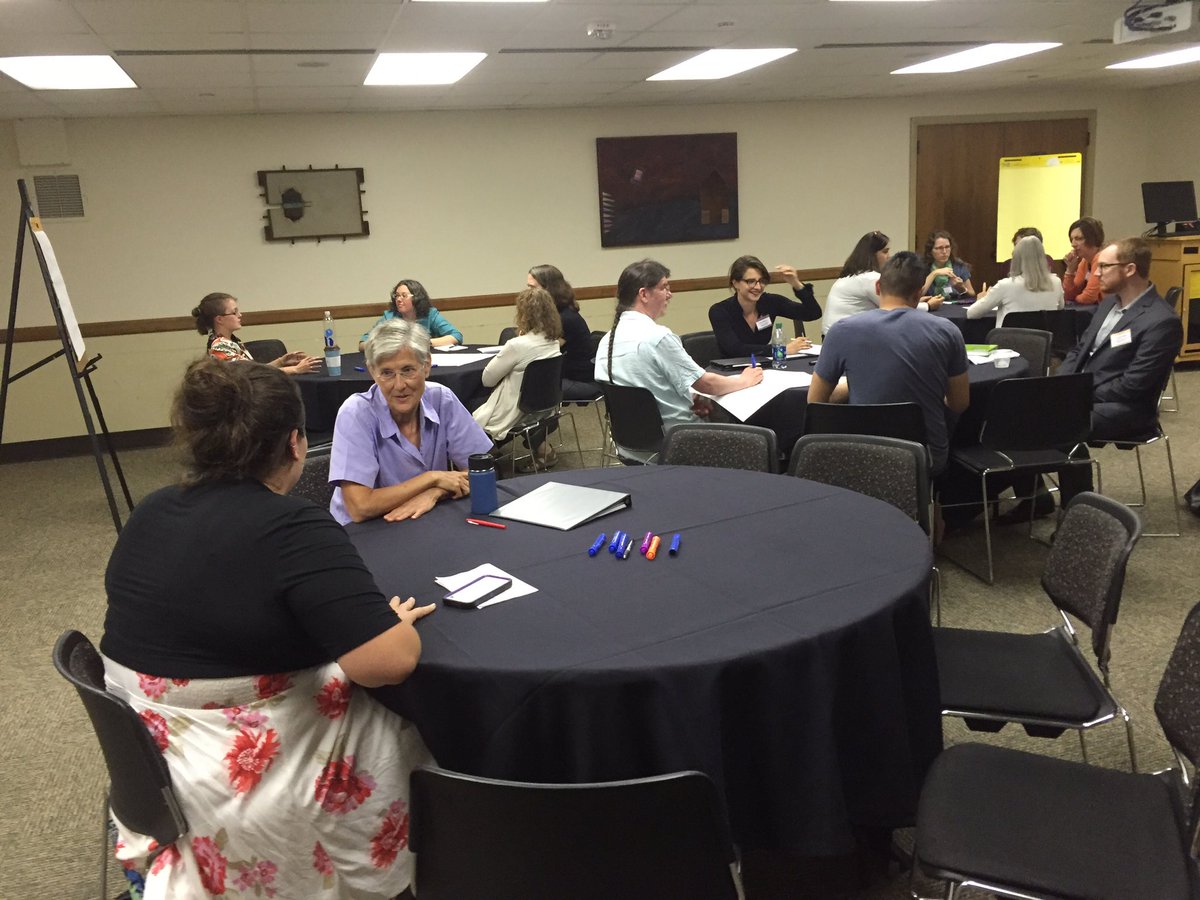 IAMNCompact's tweet photo. Good conversation in our "unconference" session! #UMCES2016 https://t.co/2AgHdv3PWH