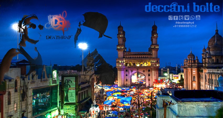 deathraphyd's tweet photo. DECCANI BOLTE | A sequel to HYDERABADI KIRAAK GAANA | Relasing on 1st JUNE 2016 | @deathraphyd #deccanibolte https://t.co/lbnbAOpI0D