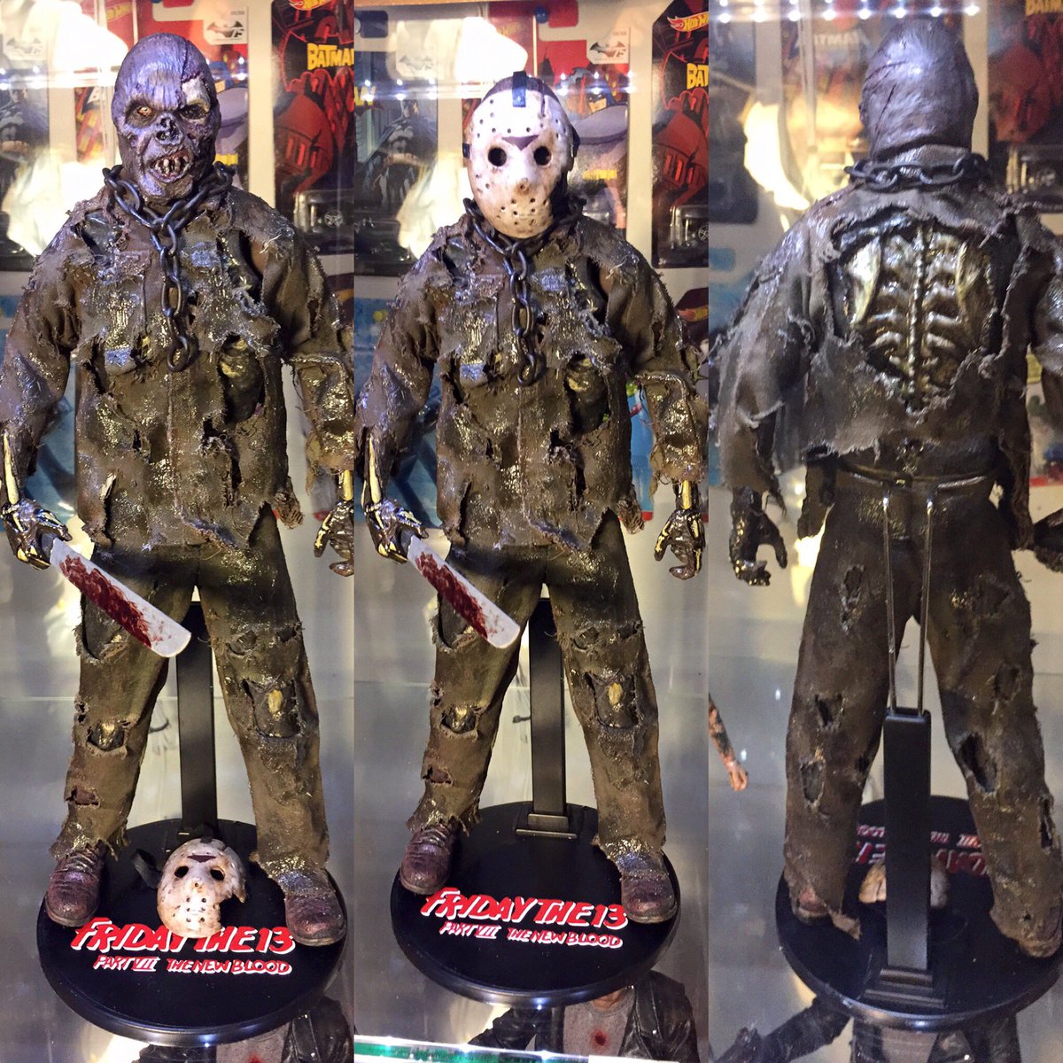 Anthony Cain Custom 1 6 Scale Friday The 13th Part 7 The New Blood Jason Voorhees Customsixthscale Horror Fridaythe13th