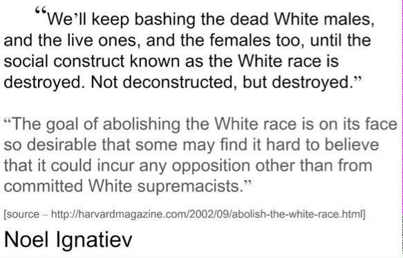 JosephMerwin's tweet photo. @Gurl_talkz yes,stop the targeted "AntiRacist"(AntiWhite) movement commiting the crime of #WhiteGeocide https://t.co/zuVz0HGRz7