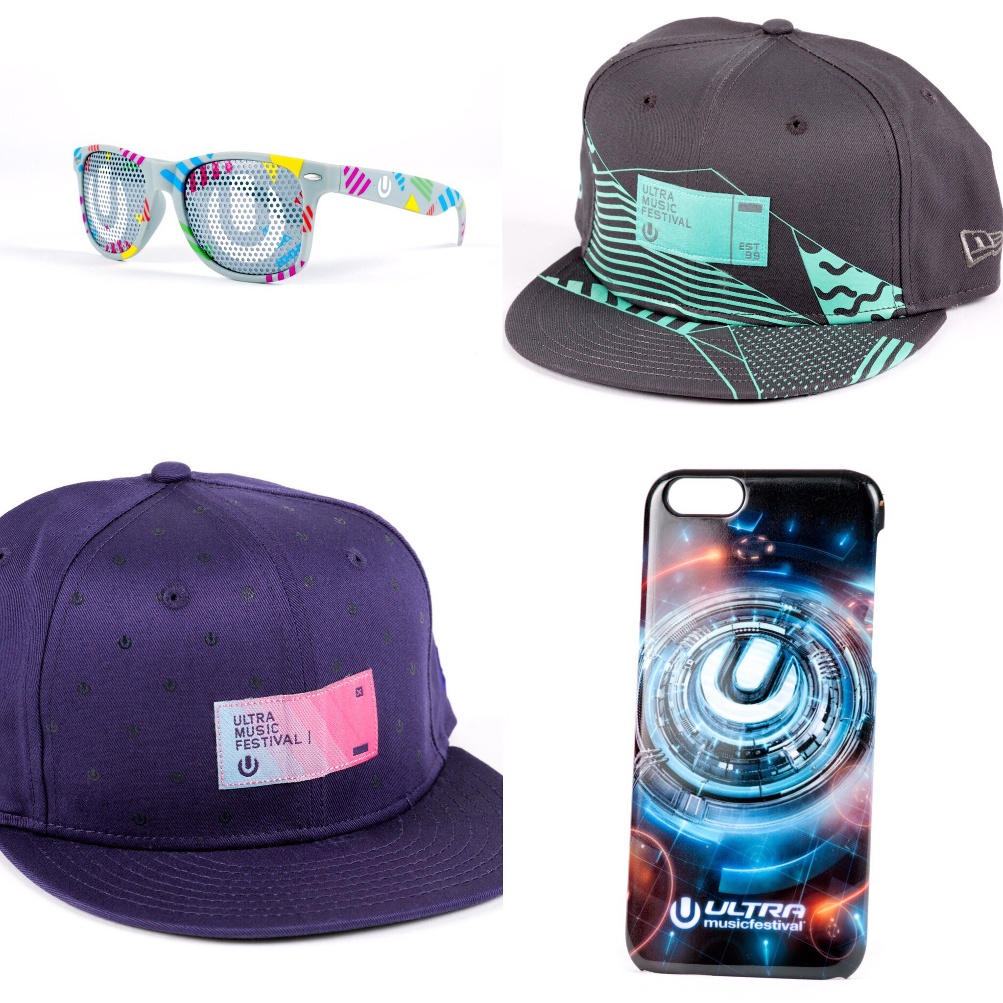Gorras new era top ultra music festival
