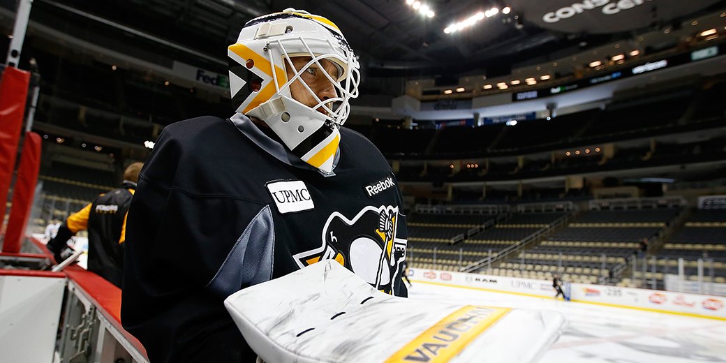 penguins's tweet photo. Murray: “As a team we are all on a mission. This is what we play for.” Inside Scoop: https://t.co/xeIyIgnQtL https://t.co/xnYTwCmzwW