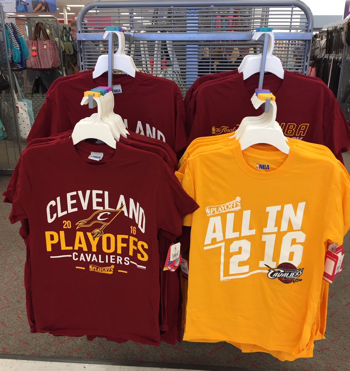 We are #ALLin216 at the Streetsboro, OH Target! Come and get your Cavs gear!! Go Cavs!