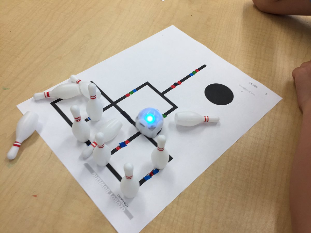 ozobot bowling
