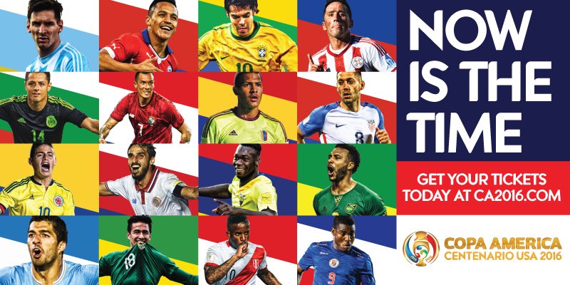 Coppa America 2016 "Centenario": calendario, orari partite Diretta TV streaming, gironi