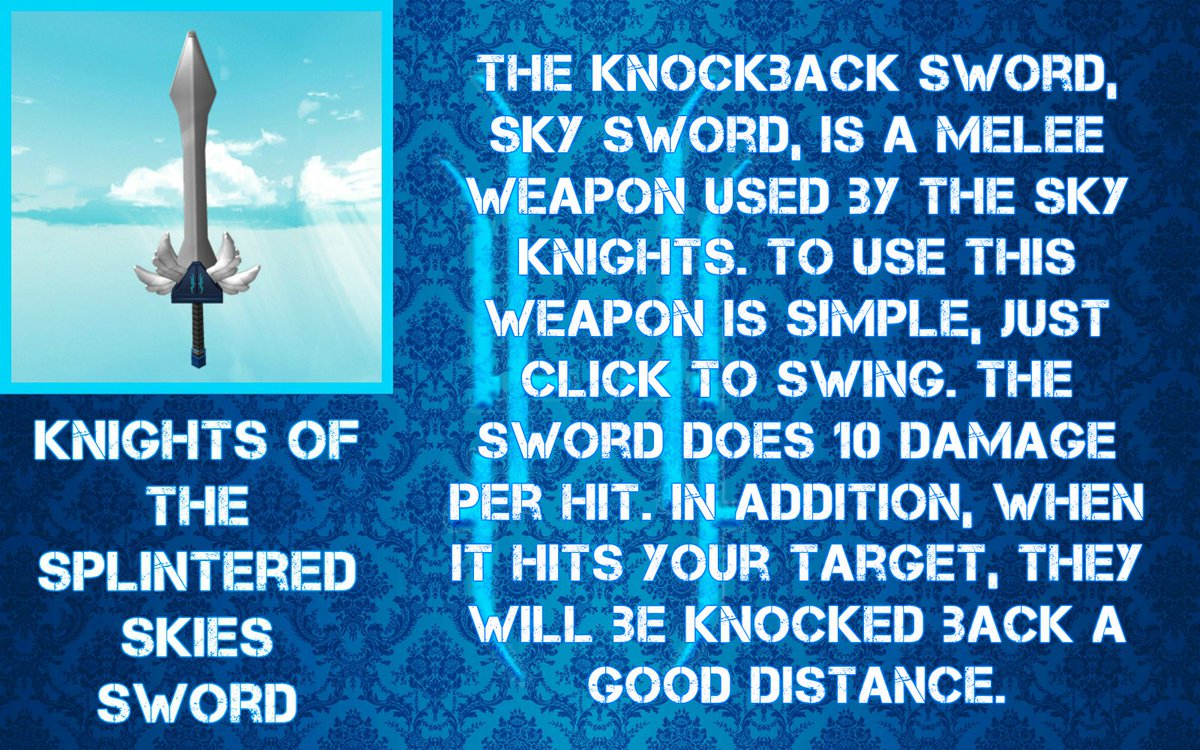 Knights of the Splintered Skies tweet media