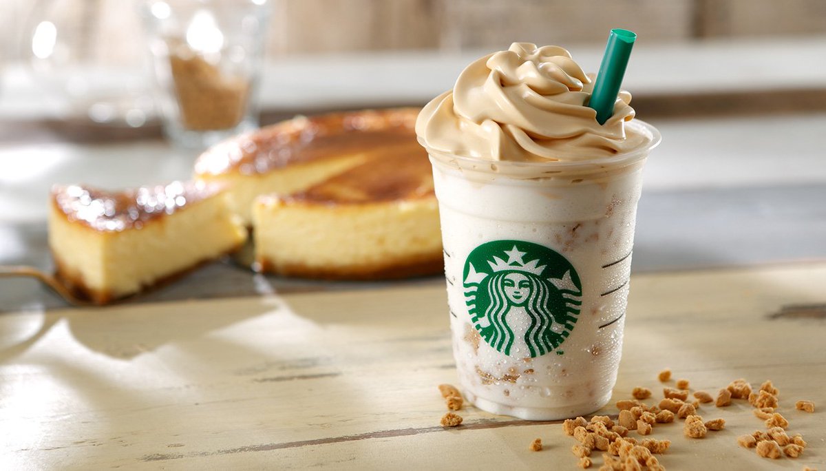 デブ活 スタバ新作フラペチーノ今日から めちゃくちゃチーズケーキな味わいだってよ Togetter