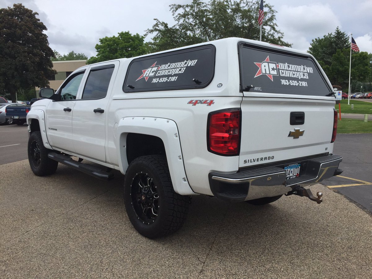 ATCTruckCovers's tweet photo. Looking for a truck cap in Minneapolis? Automotive Concepts has you covered! 2016 #Chevy w/ an @ATCTruckCovers LTD https://t.co/jHVYC5pAae