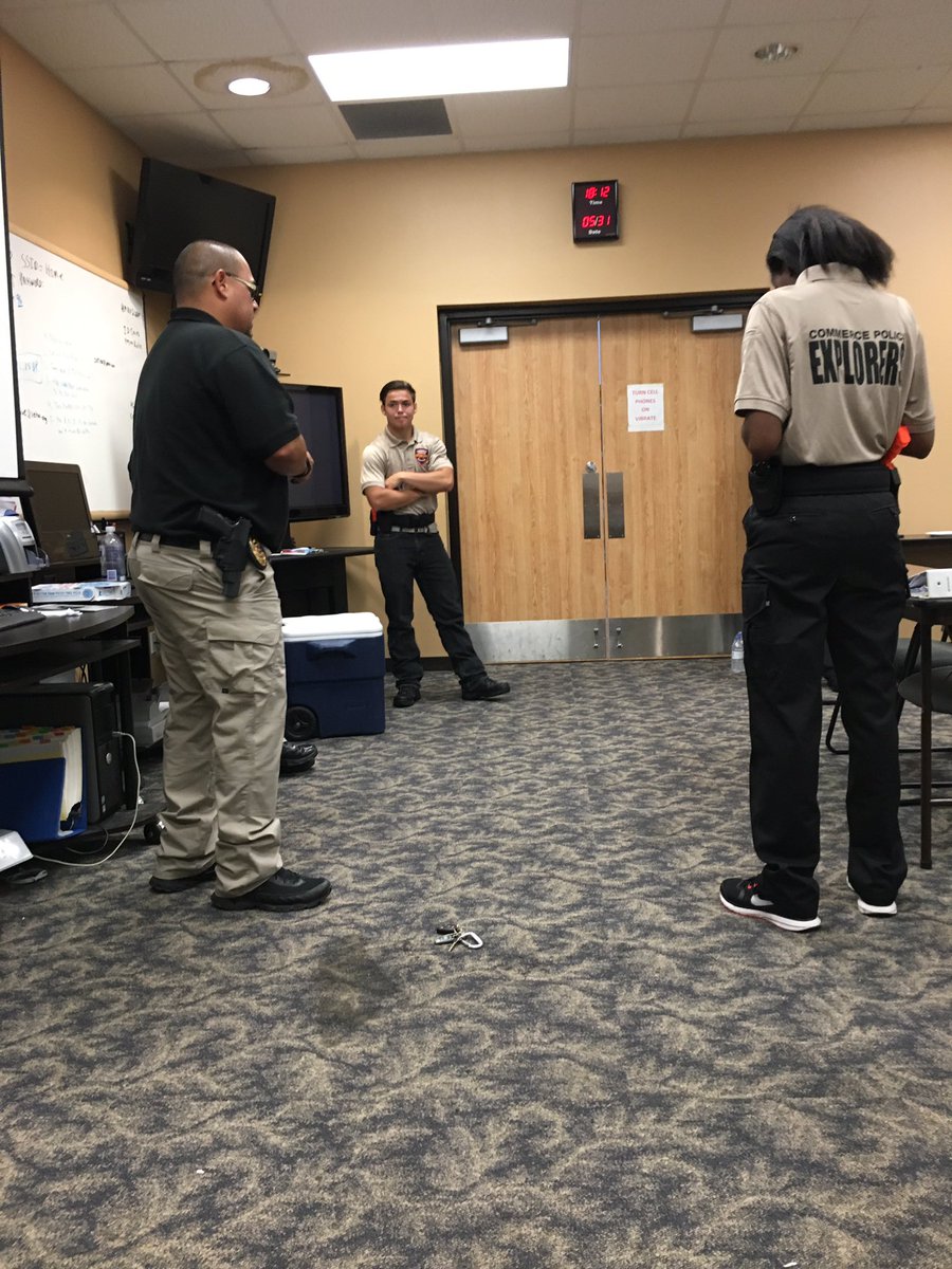 Explorers1103's tweet image. More training on criminal investigations