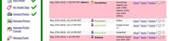 I think someone has a crush on me...😳😳😳😳💕😘😍💕💕 https://t.co/G6HD3FKgSS<a href="/tag/camgirlsgolftee"class="tags"><span>#camgirlsgolftee</span></a>