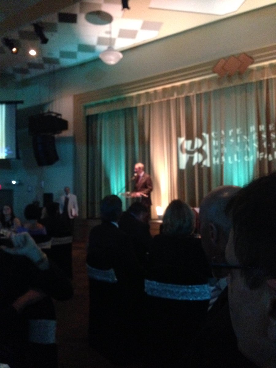 Mr. Joe Shannon--inaugural inductee into the CB Business &amp; Philanthropy Hall of fame