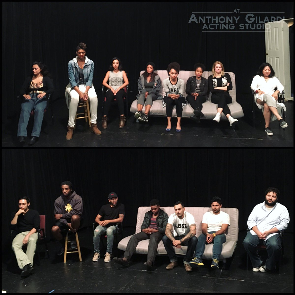 AGActingStudio's tweet image. #FoundationClass #InnerMonologue