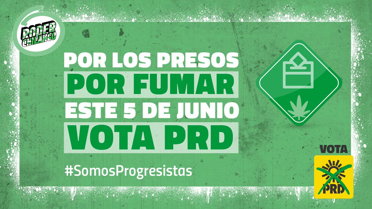 PoderCannabis's tweet image. Por aquellos que han ido presos por fumar. Este 5 de junio #RompamosElParadigma #VotaPRD