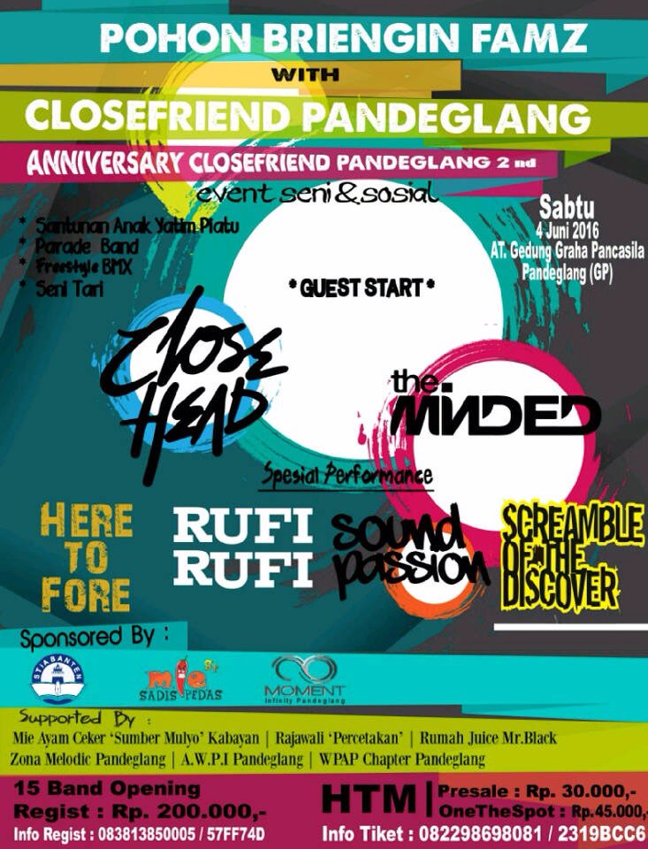 4 juni-gd.Graha Pancasila Pandeglang cc <a href="/CF_Gunsfamily/">Guns Fams</a> @CF_Bandung <a href="/closefriendbsd/">cf bsd city</a> @CF_BDG <a href="/CF_KAMPUS/">CLOSEFRIENDS KAMPUS</a> @