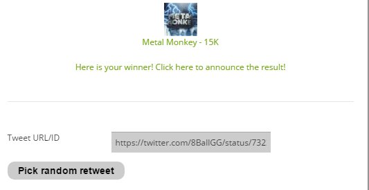 And the winner of the giveaway is... <a href="/MetalMonkeyThe7/">Metal Monkey</a>! Congratulations, DM us for your prize!
