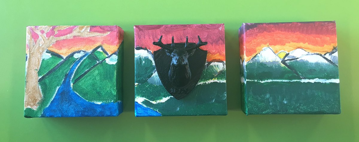 BeagleboysJulie's tweet photo. @makerbot students creating amazing #art @LincolnPrimary @cadeechch @Misshammychch https://t.co/LgNSat58N2