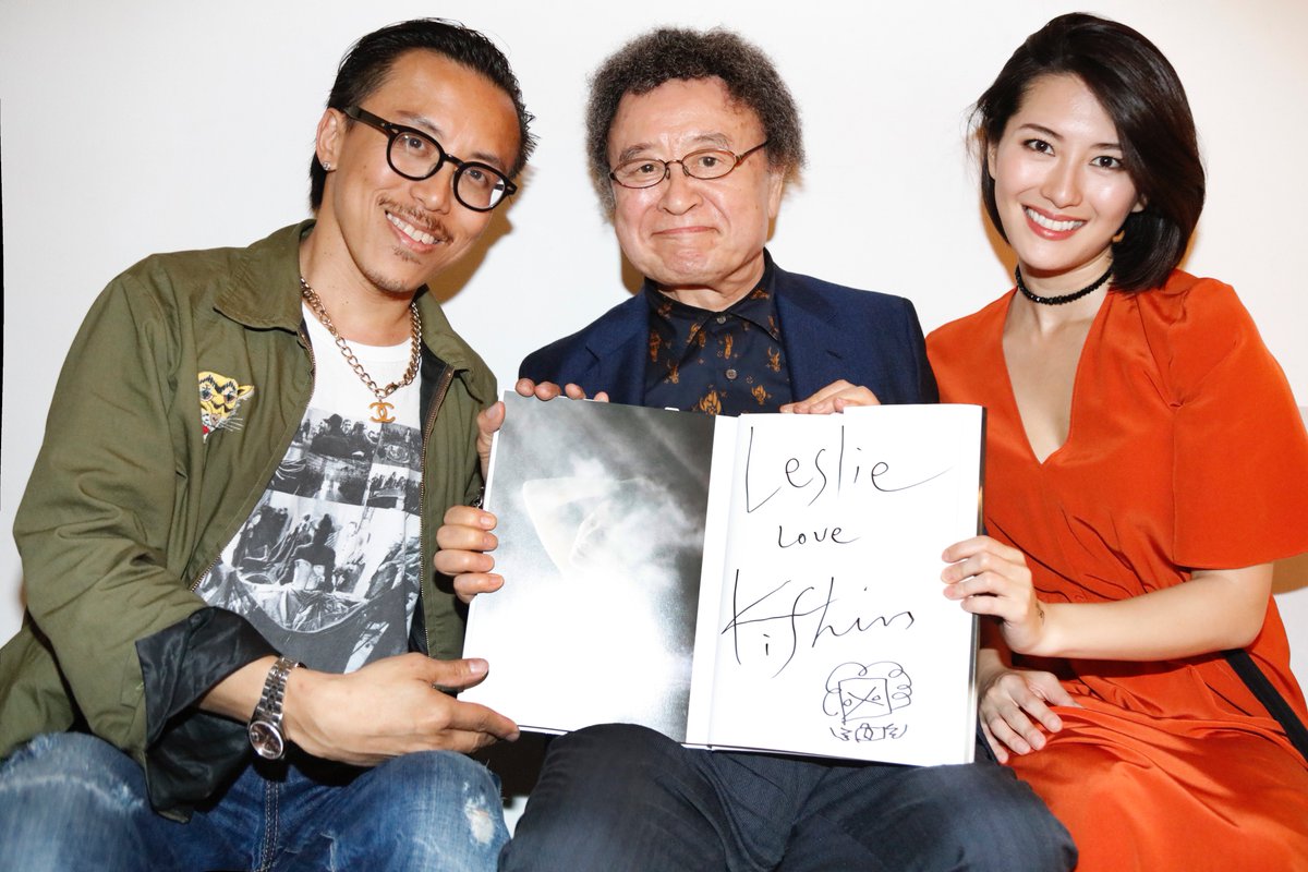 Leslie Kee Love Respect To Kishin Shinoyama 久しぶり篠山紀信先生といろいろ語りました 矢吹春奈の最新写真集に貴重なサインを頂きました 僕の篠山先生の宝写真集のコレクションを大好きな１冊増えました