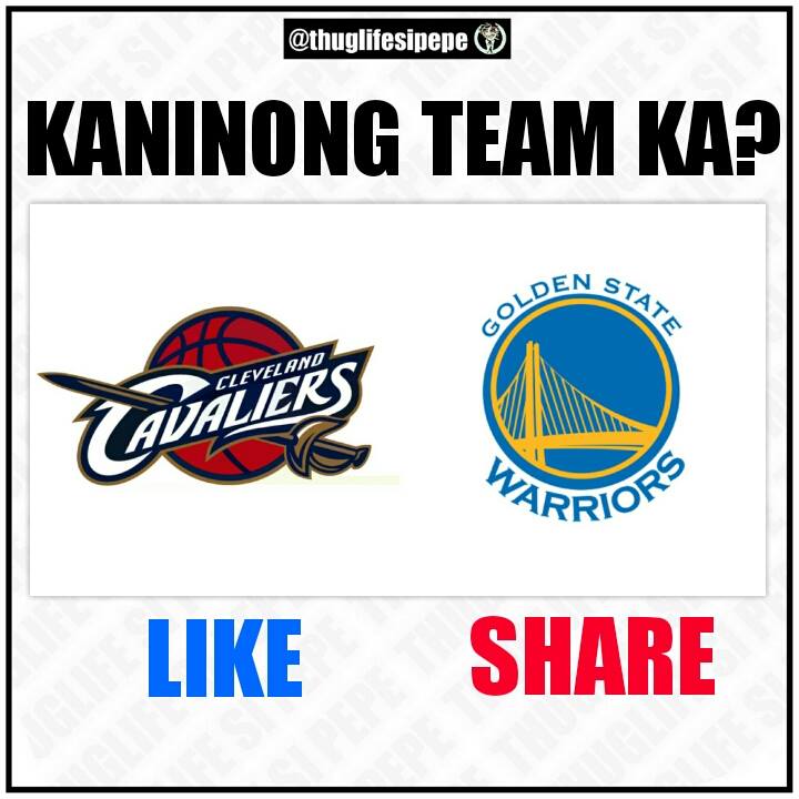 ZeusGameng's tweet photo. Whose Your Team???@cavs or @warriors....
#whoischamp
#atsinosadalwa 
#angmagwawagi
#saFinals... https://t.co/9yzdePbCZG