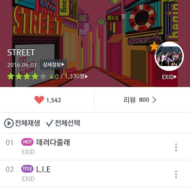 EXIDoffical's tweet photo. [LE INSTAGRAM] 그대들을 위해 열심히 만든 첫 정규앨범 많이 사랑해주세요 :) #EXID #LIE #STREET #1stSTUDIOALBUM https://t.co/TCuHeDOEjn