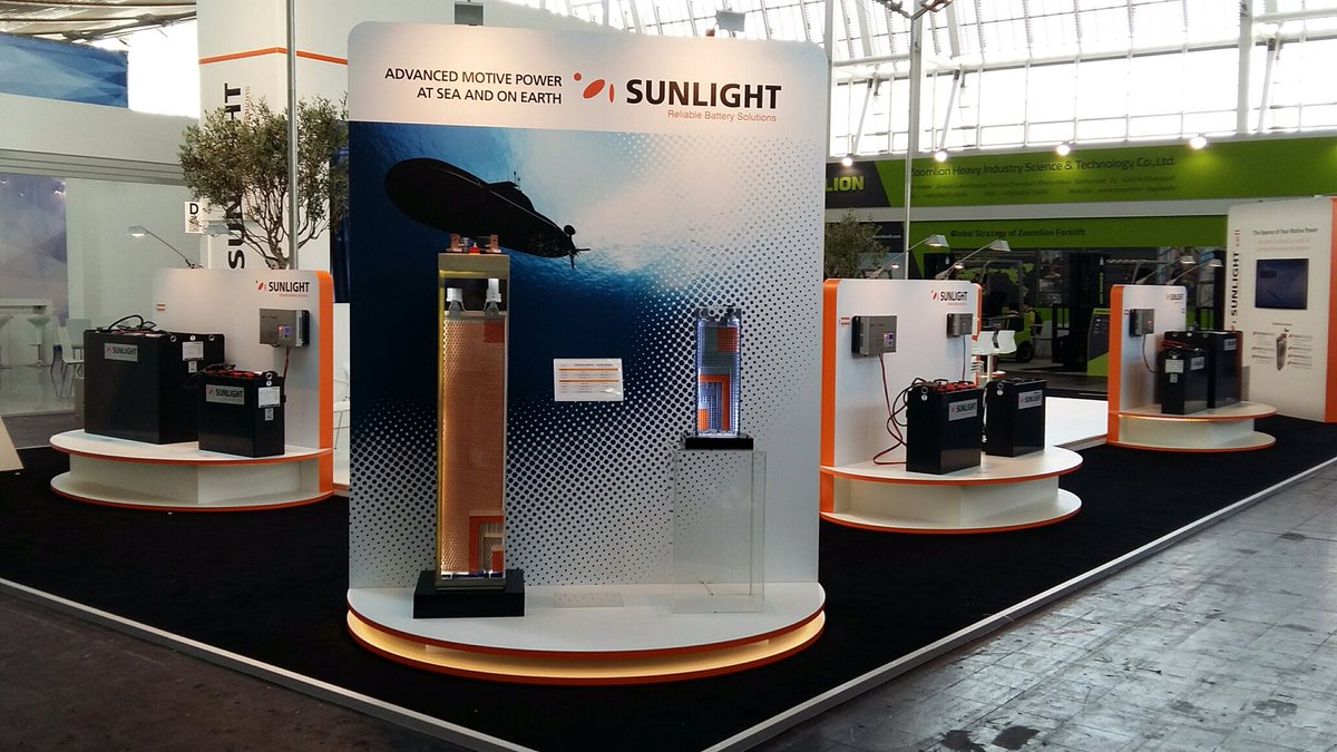 @SYSTEMSSUNLIGHT exhibiting <a href="/hannover_messe/">HANNOVER MESSE</a> CeMAT. Bass by to see our advanced technology on Motive Power Batteries!