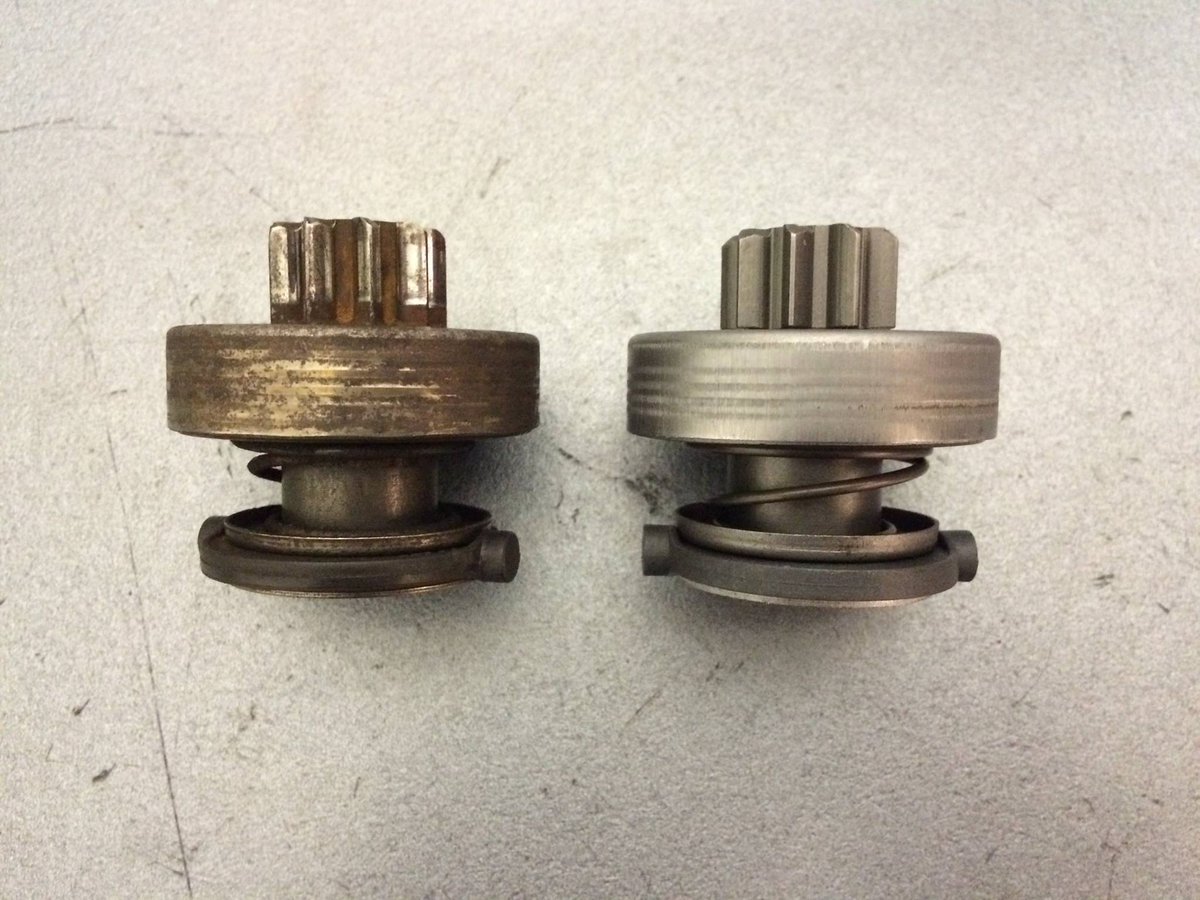 Autoforvards's tweet image. Volvo startera remonts pirms/pēc #autoforvards #volvo #remonts  autoforvards.lv